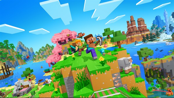 Minecraft official artwork