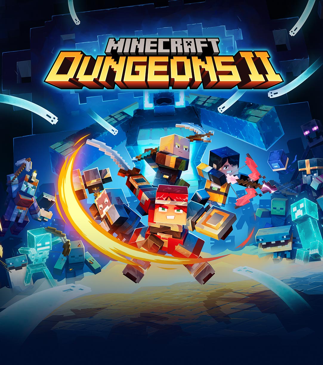 Minecraft Dungeons II official key art